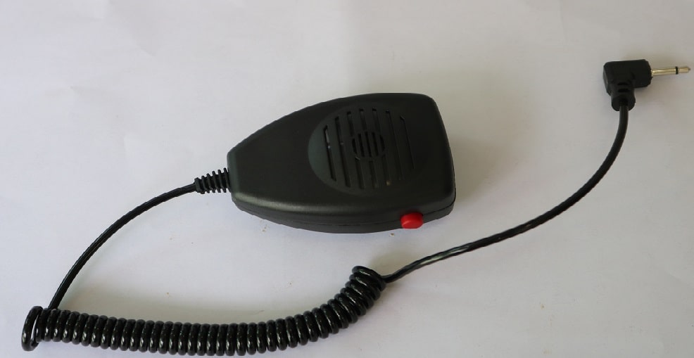 loa cầm tay với micro ngoài